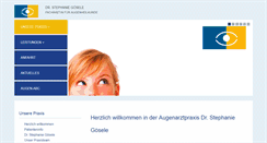 Desktop Screenshot of dr-goesele.de